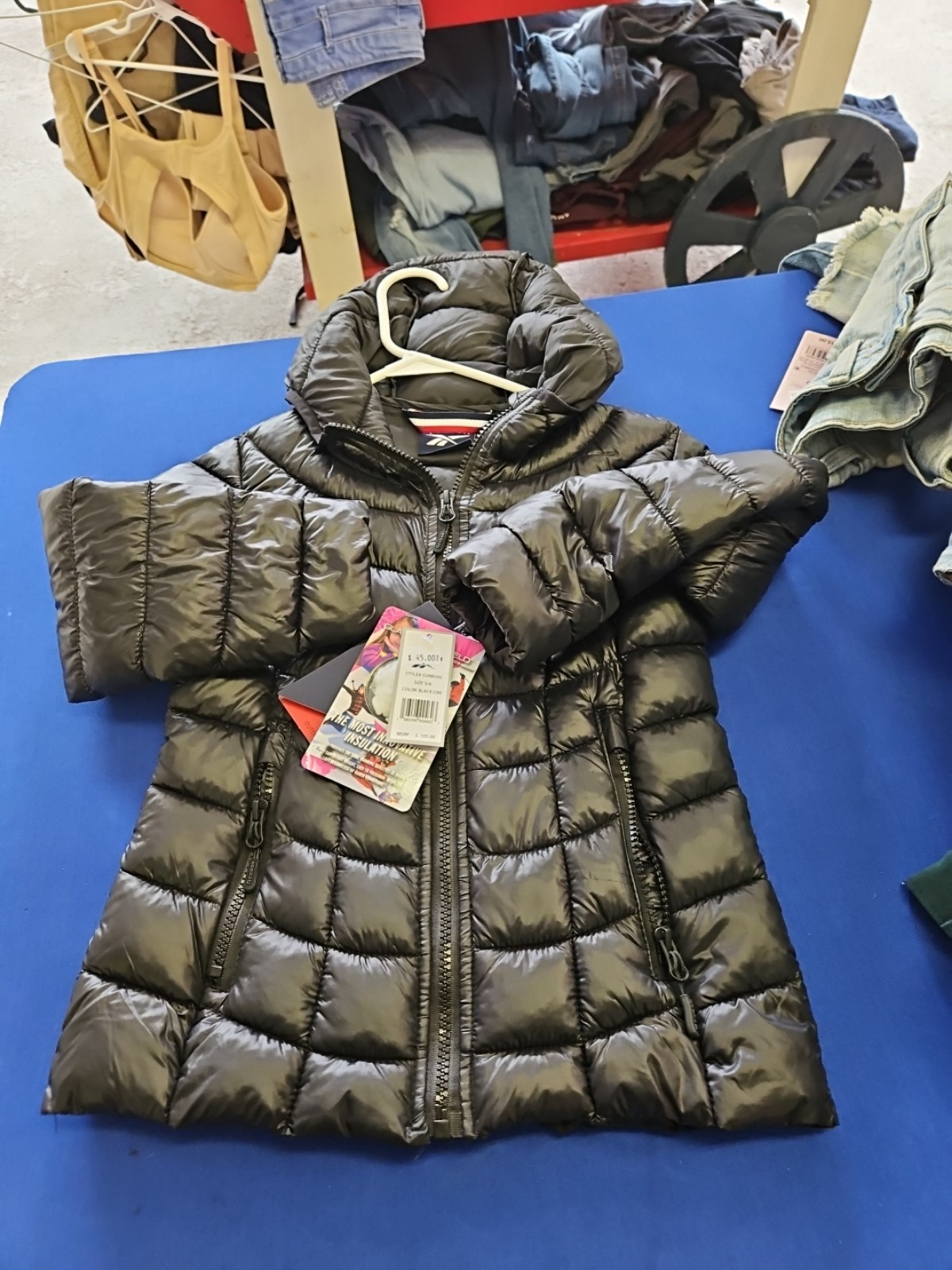 Reebok coat girls brand new