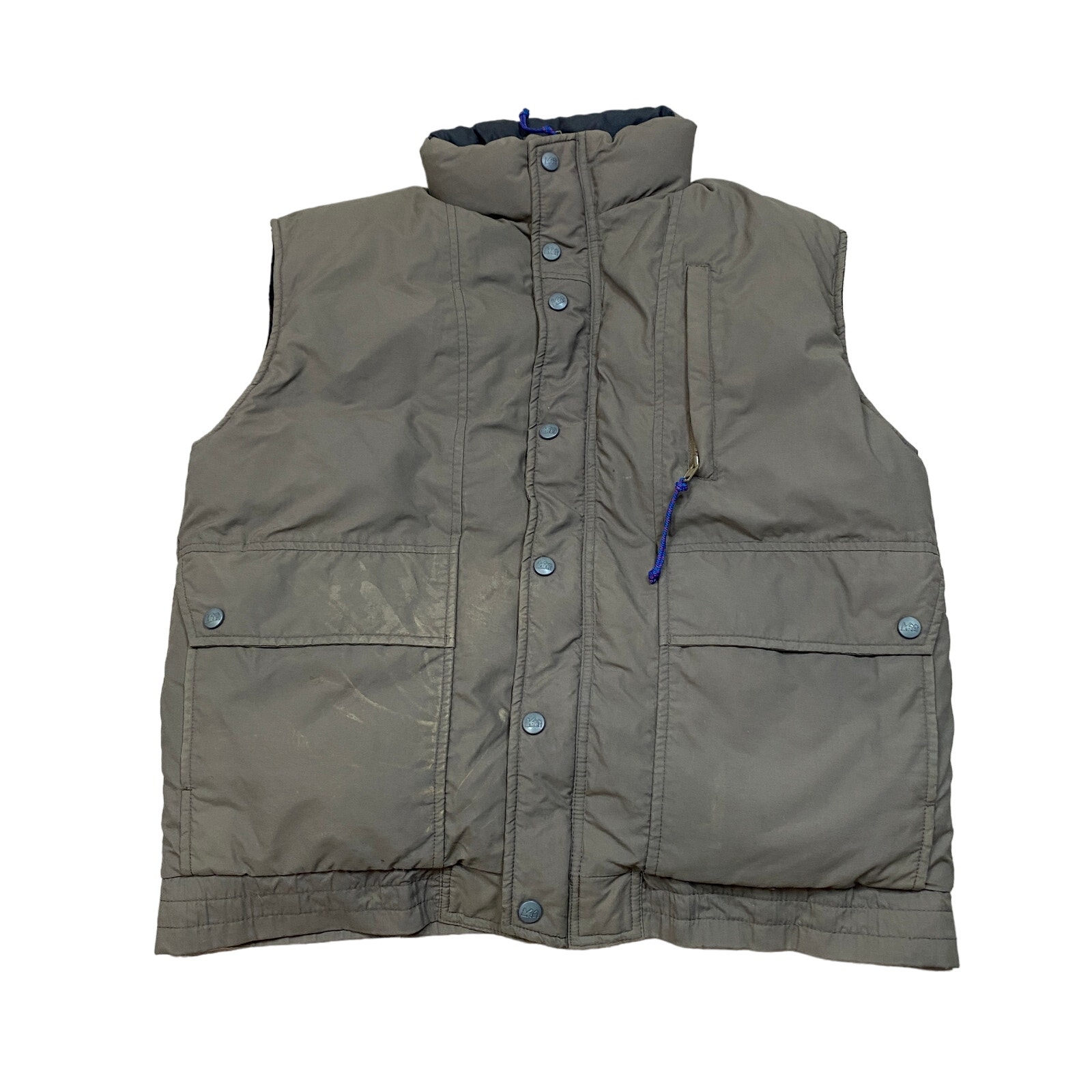 Vintage REI Co-Op Down Insulated Puffer Vest Men's L Gorpcore