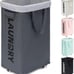 Laundry Basket with Wheels, 75L Collapsible Laundry Hamper, Clothes Hamper