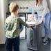 Laundry Basket with Wheels, 75L Collapsible Laundry Hamper, Clothes Hamper