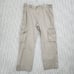 Eddie Bauer Men's Cargo Pants 100% Cotton Chino Size 36x32 Beige