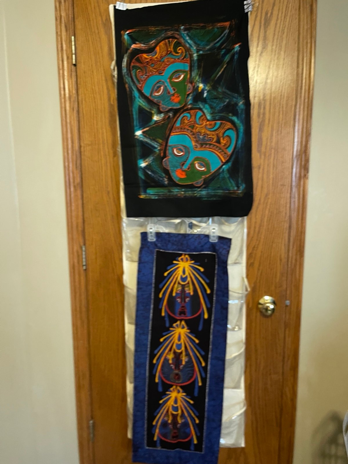 Batik tapestries