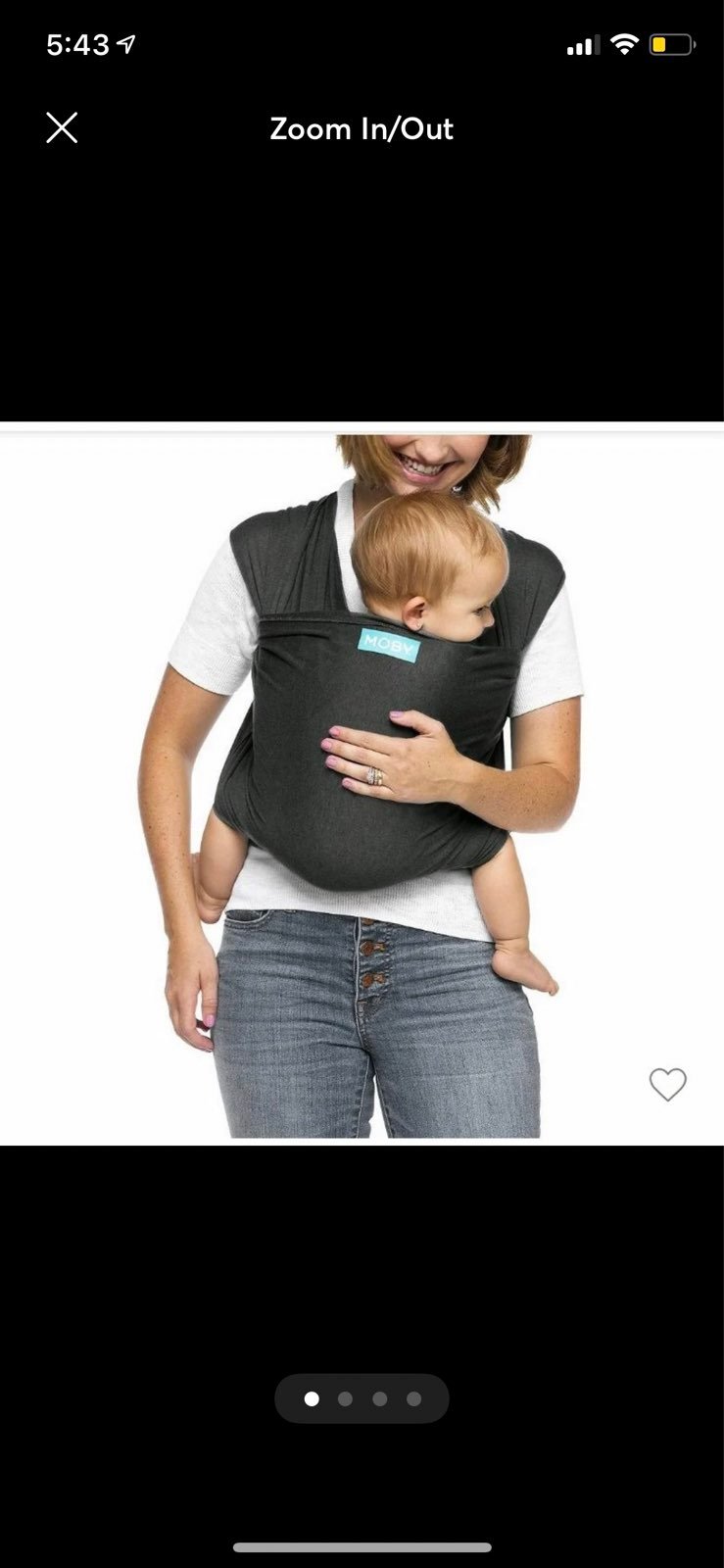 Moby Evolution Baby Carrier Wrap
