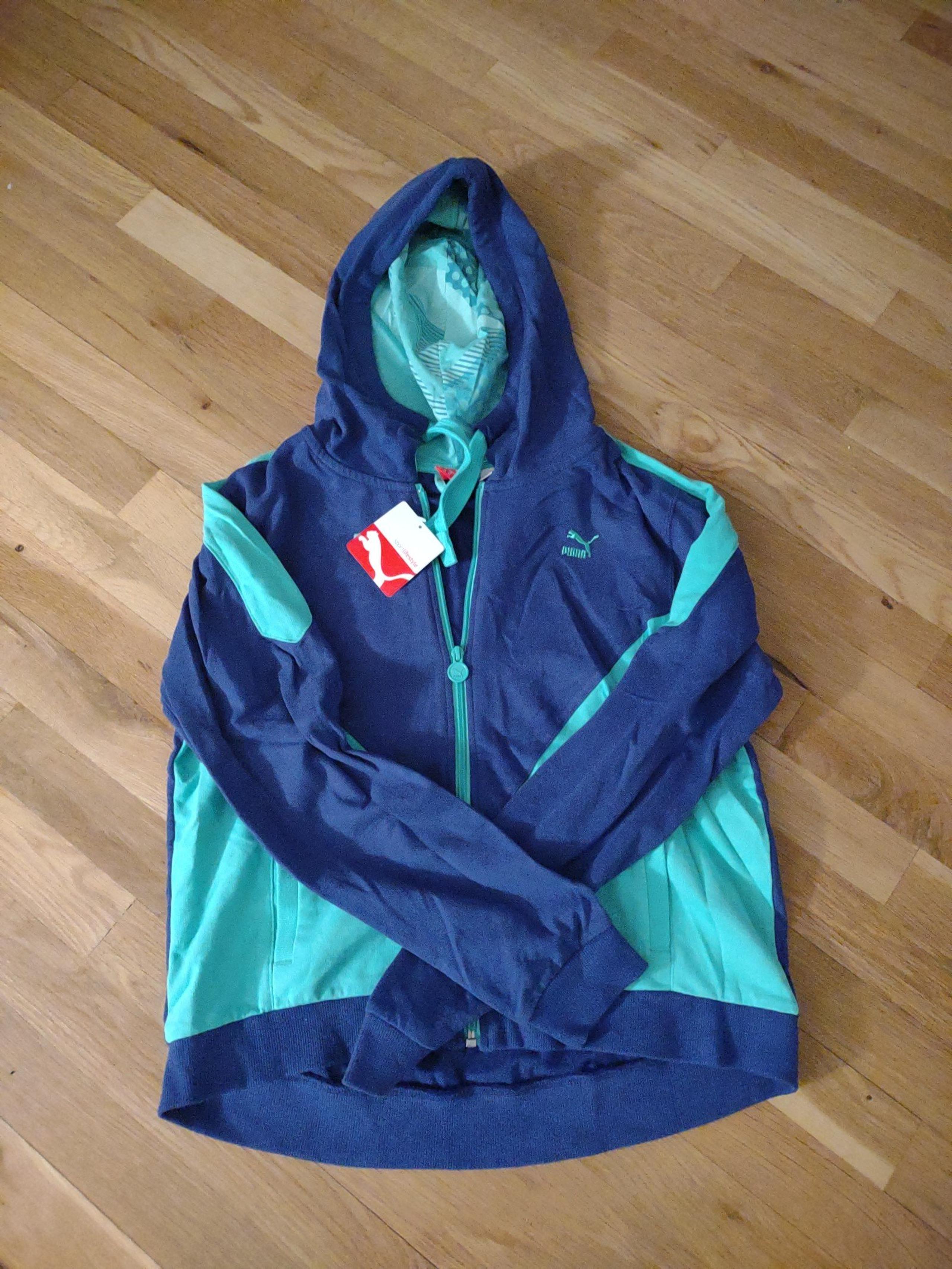 BRAND NEW! WOMEN'S PUMA MEDIUM FULL-ZIP HOODED SWEATSHIRT!