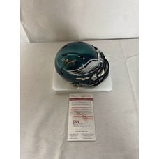 Derek Barnett signed autographed Philadelphia Eagles Mini Helmet JSA #WP933629