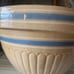 Vintage Yellowware Picket Fence Mixing Bowl