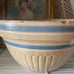 Vintage Yellowware Picket Fence Mixing Bowl