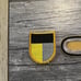 Original 1960s West Point Parachute Team Black Knights Jacket Patches Skydiving