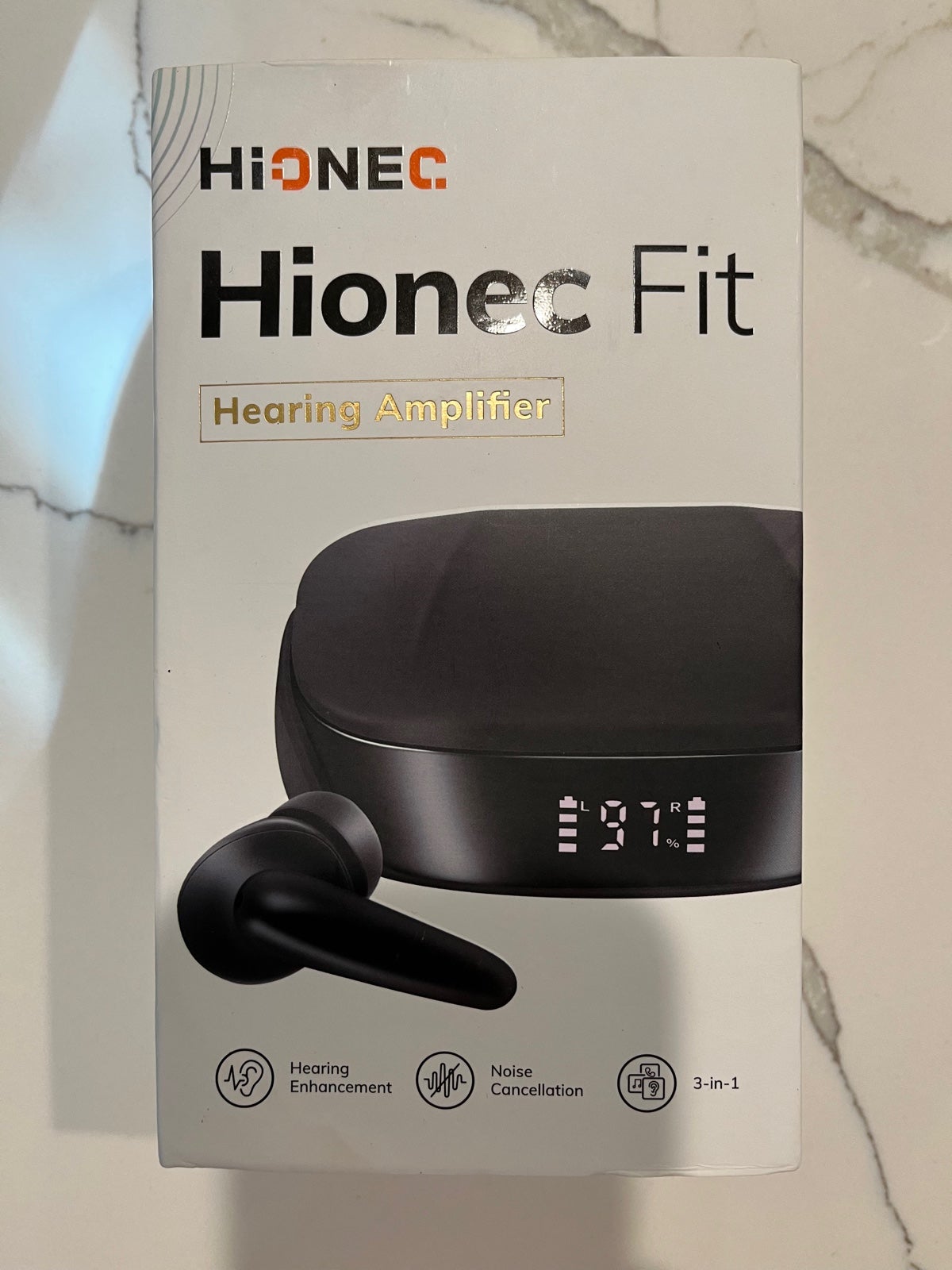 Hionec Rechargeable Hearing Aids with Noise Cancelling for Seniors