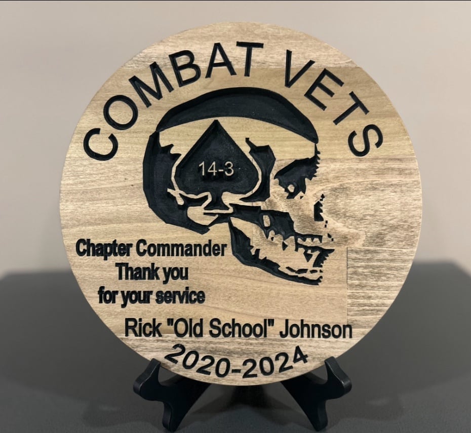 Custom wall plaque
