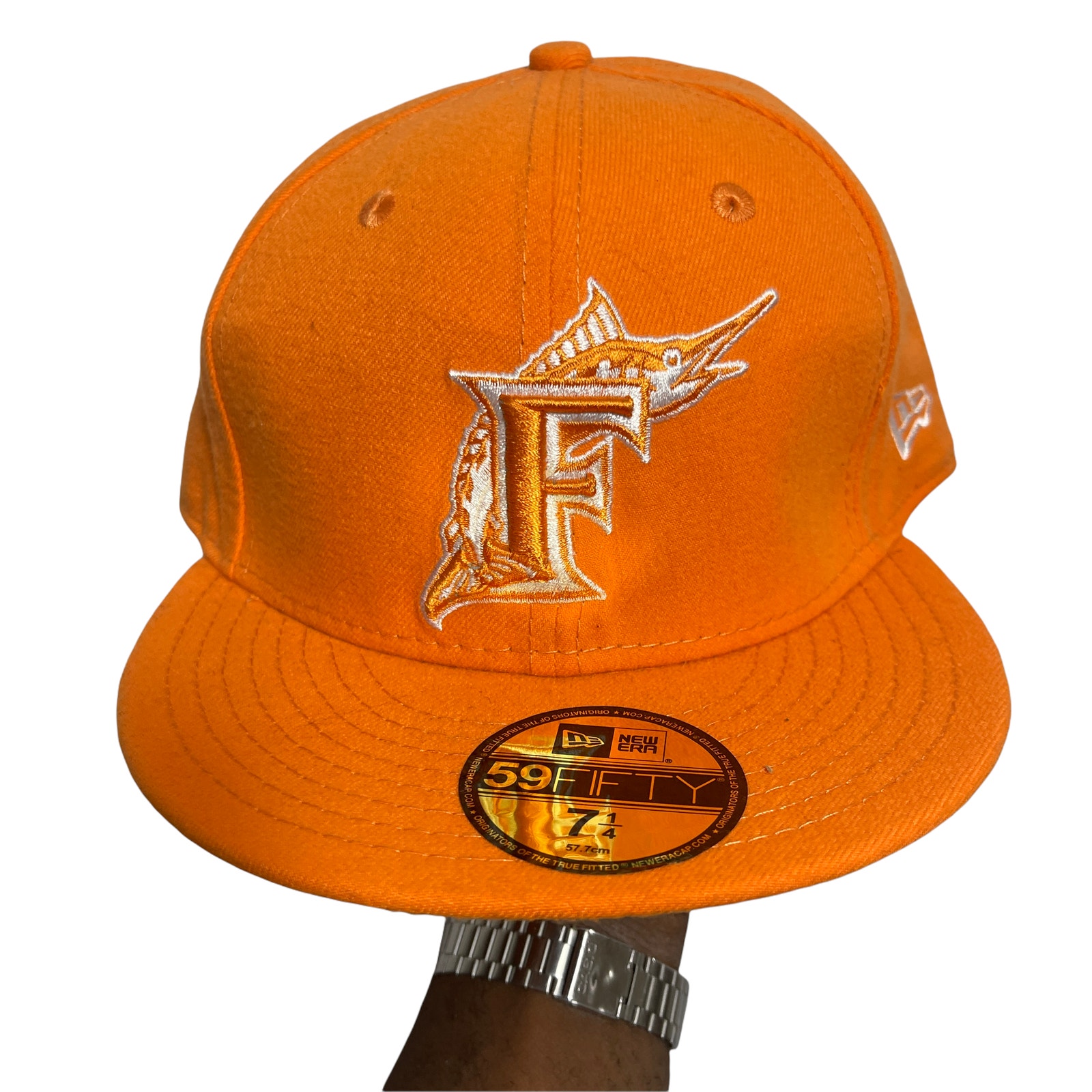 New Era Miami Marlins Fitted Hat 7 1/4