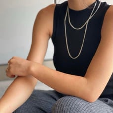 ETRE TOKYO High-neck Ameshri Knit