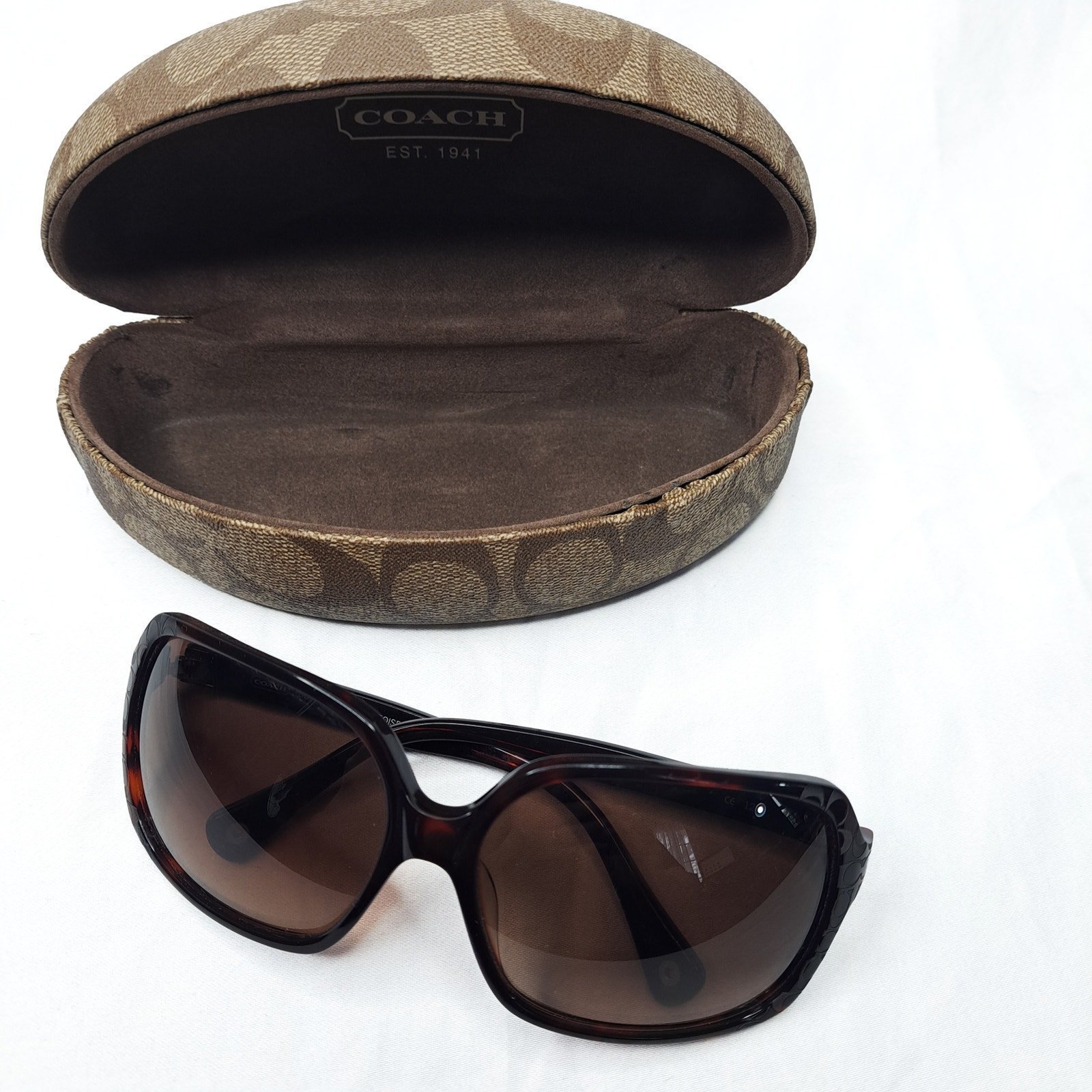 Coach Sunglasses Sofia (S465) Tortoise Eyewear Designer Unisex Case Included