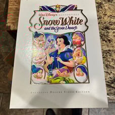 Book VHS vintage Snow White