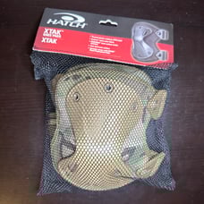 XTAK Tactical Military Knee Pads, Multicam, Quick Deploy, One Size Fits Most