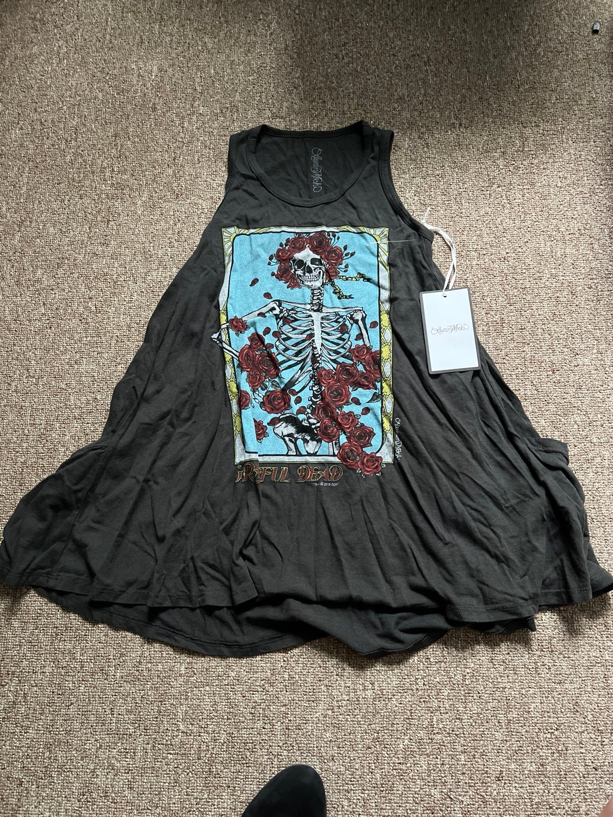 Lauren Moshi Girls Size 6 Grateful Dead Limited Edition Tank Dress