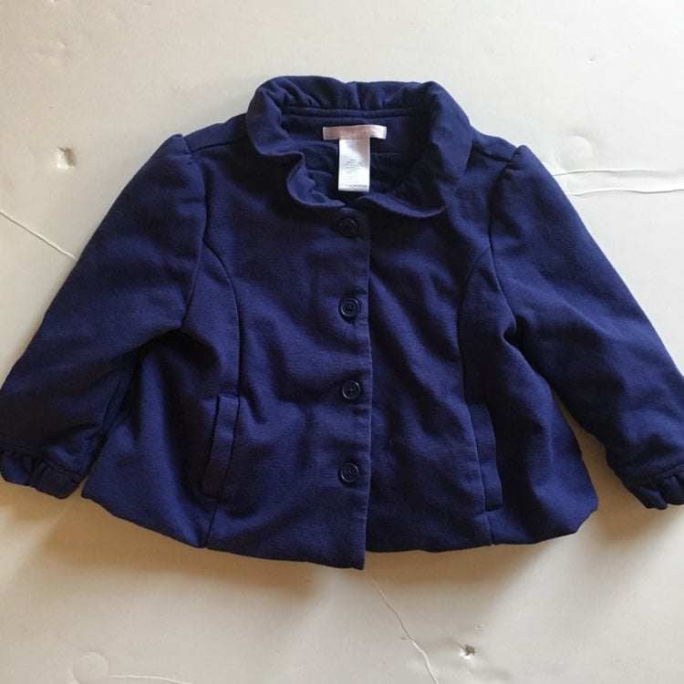 Janie And Jack Navy Coat