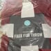 Faux fur throw