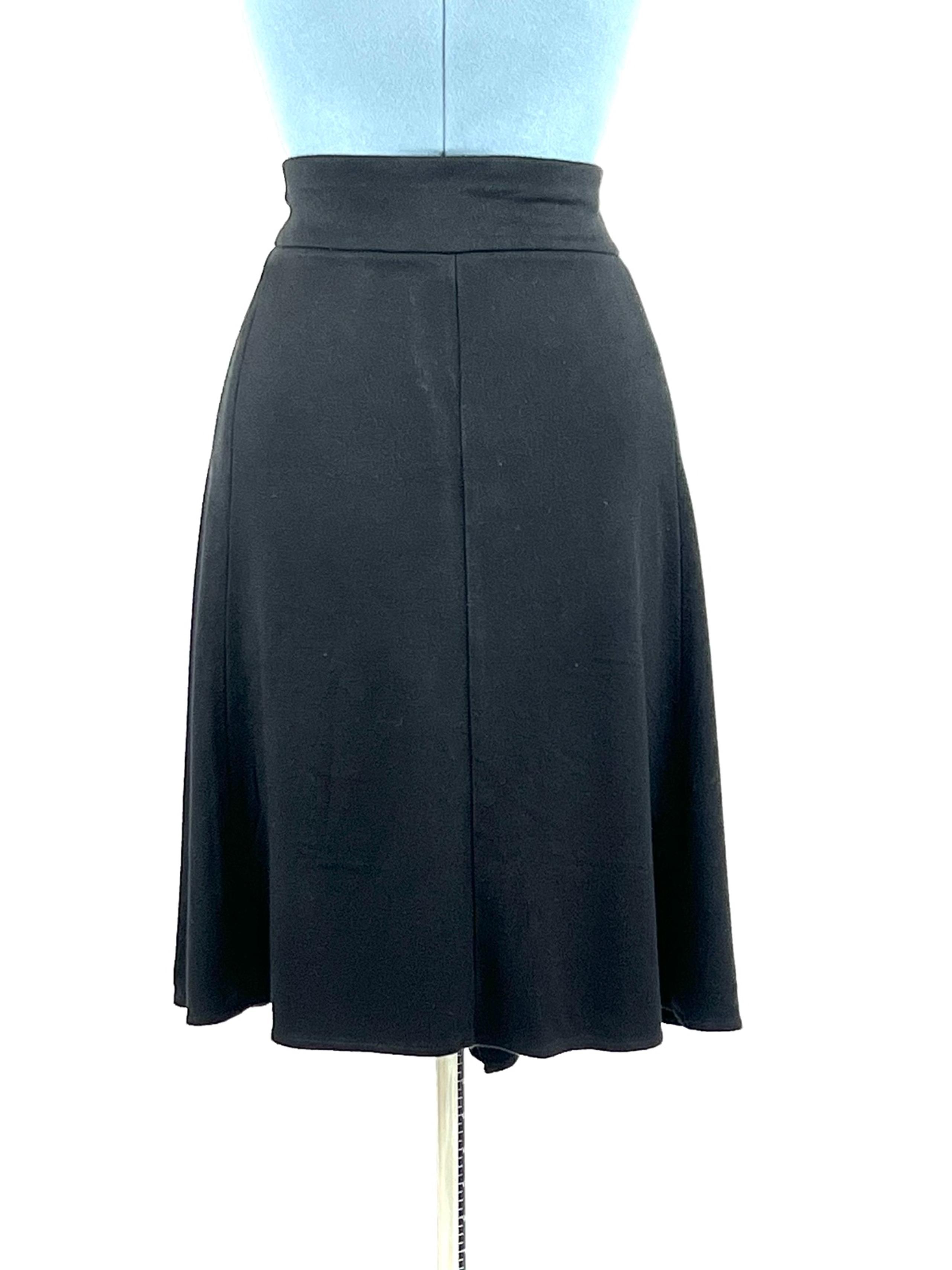 Avenue black A-line skirt 18/20 644