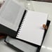 Coach Leather Notebook Faded Orange C5936 RESERVED