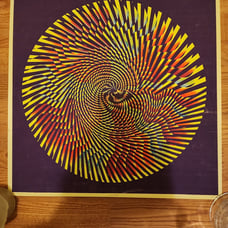 Vintage poster 21 X 21 inches