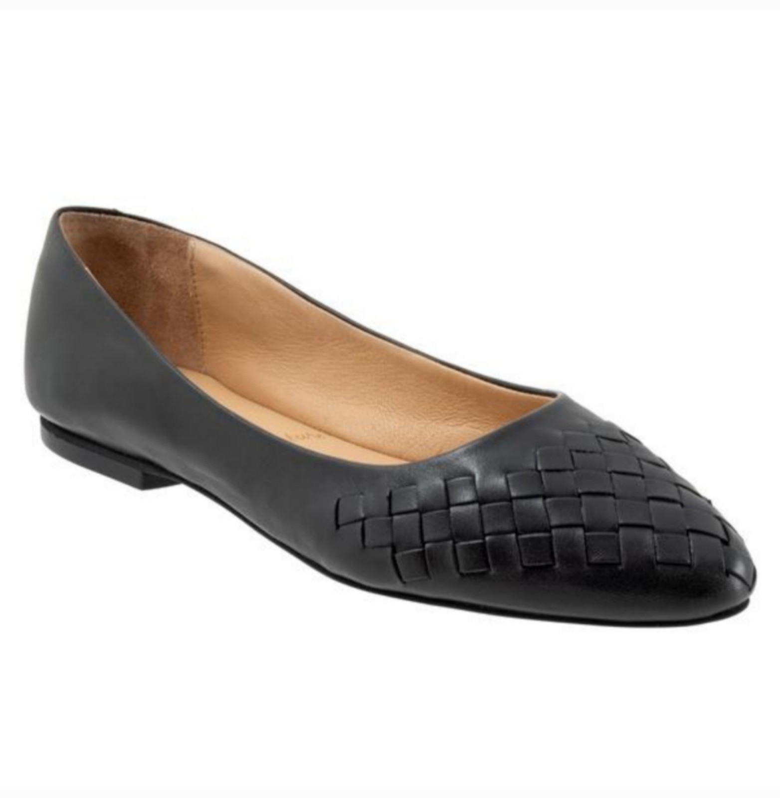 NWOB Trotters Estee Woven Flat Shoes - 9 (WW)