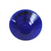 Cobalt Blue Mid Century Glass Decanter Genie Bottle With Plastic Tip Cork 14.5