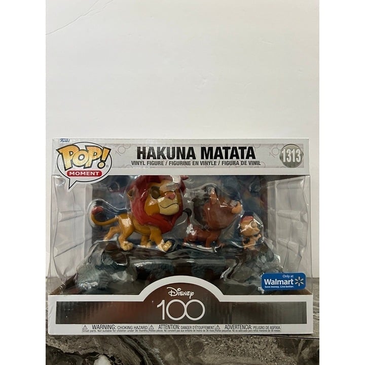 Funko Pop! Moments: Disney - Hakuna Matata - Walmart (Exclusive) #1313 lion king