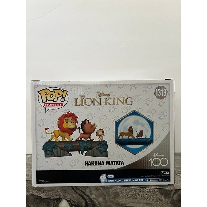 Funko Pop! Moments: Disney - Hakuna Matata - Walmart (Exclusive) #1313 lion king - detail