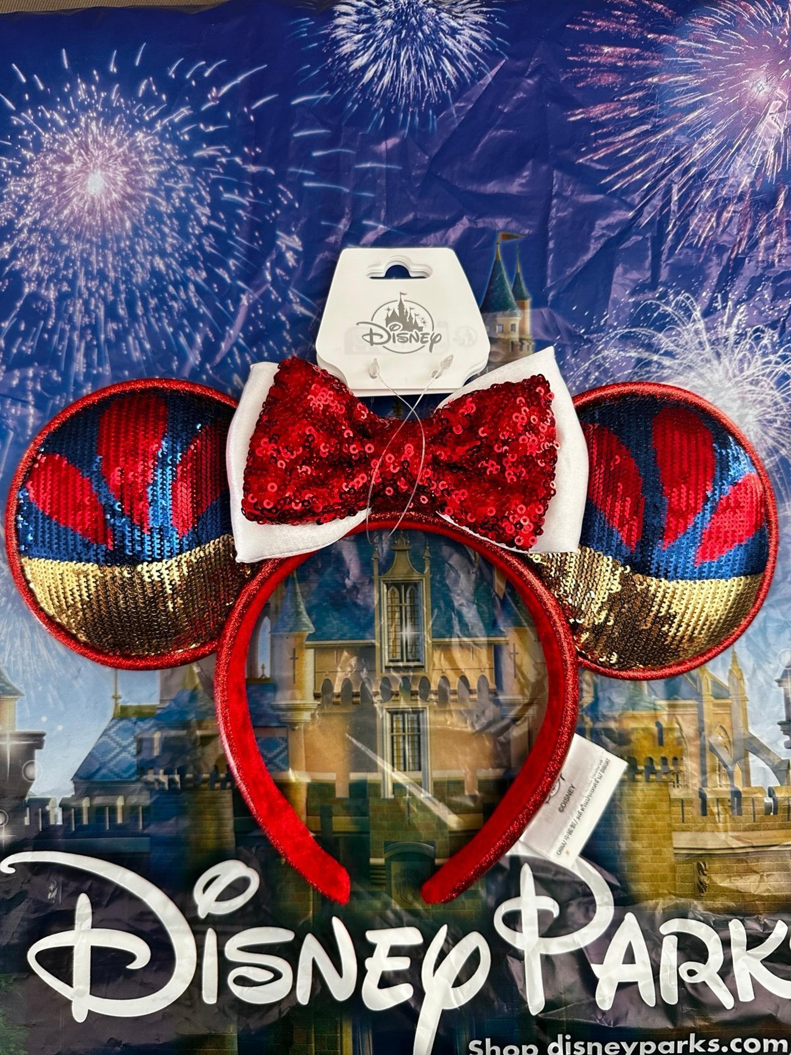 2024 New Disney Parks Snow White Ears Headband
