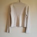 Wrap Asymmetrical Zip Sweater Cardigan 100% Cotton Large