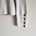 Wrap Asymmetrical Zip Sweater Cardigan 100% Cotton Large
