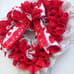 Valentine Wreath for Fron Door, Valentine’s Day Decor.