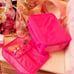 Béis The Cosmetic Case in Barbie Pink