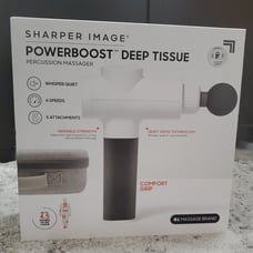 Powerboost Deep Tissue Percussion Full Body Massager w/ Attachments