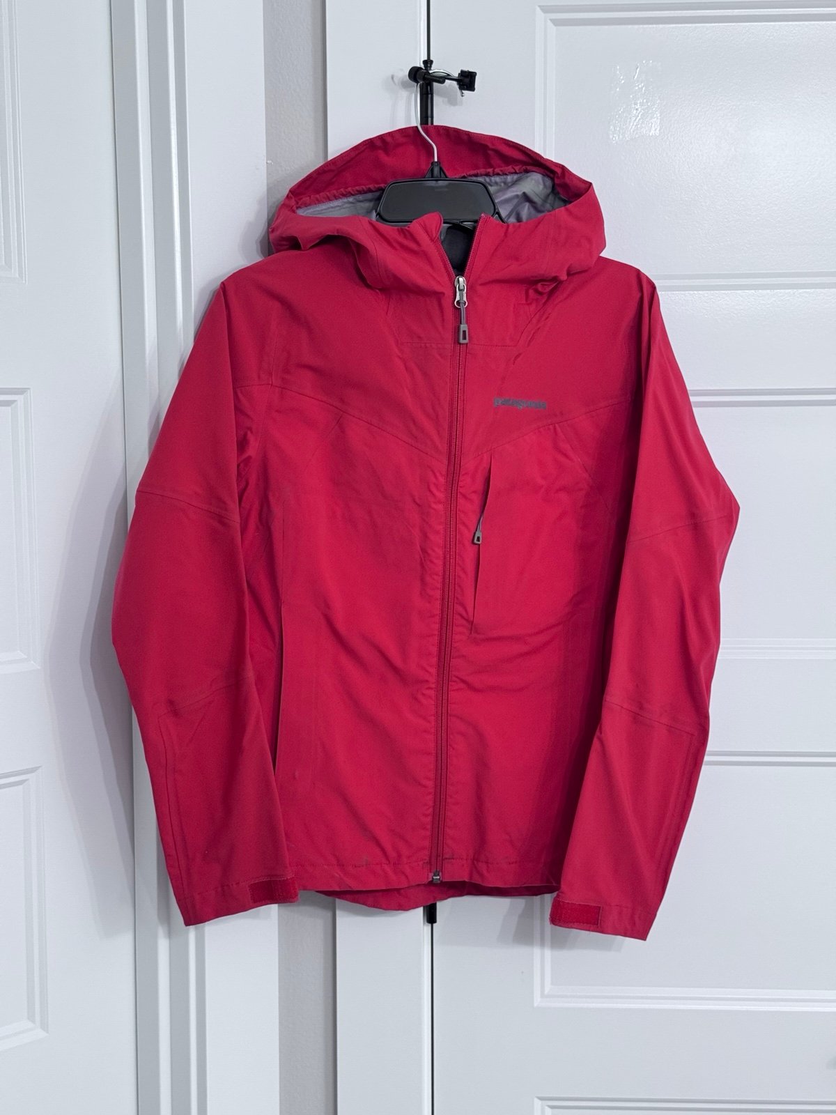 Patagonia Mountain Parka Full Zip Jacket Womens Sz XS Polyester Red 30420