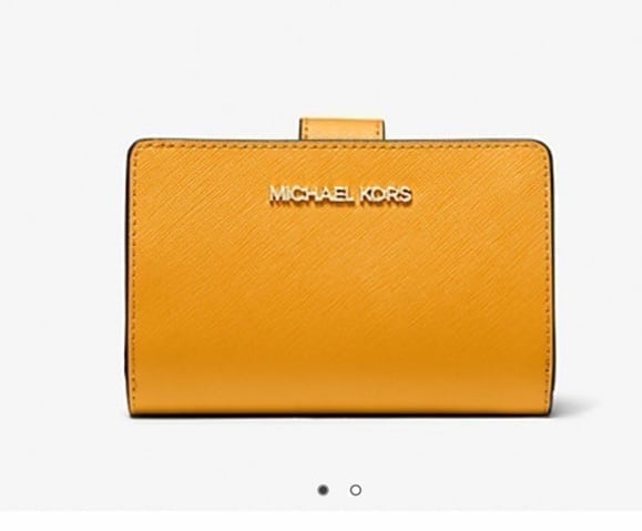 Michael Kors Medium Crossgrain Leather Wallet