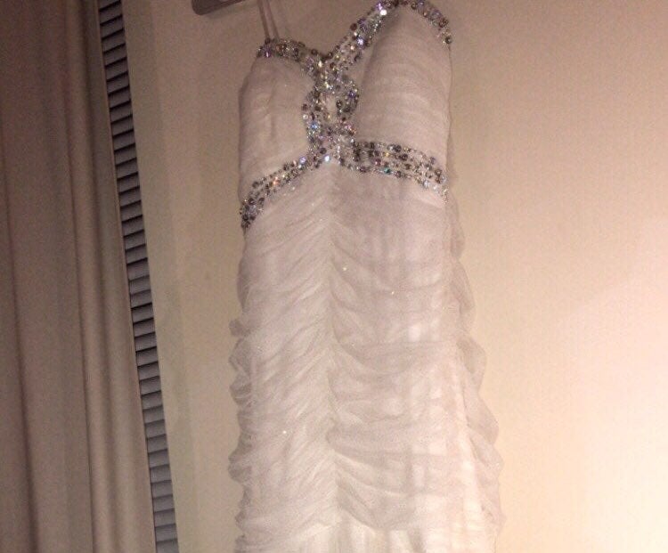 White Mermaid Dress