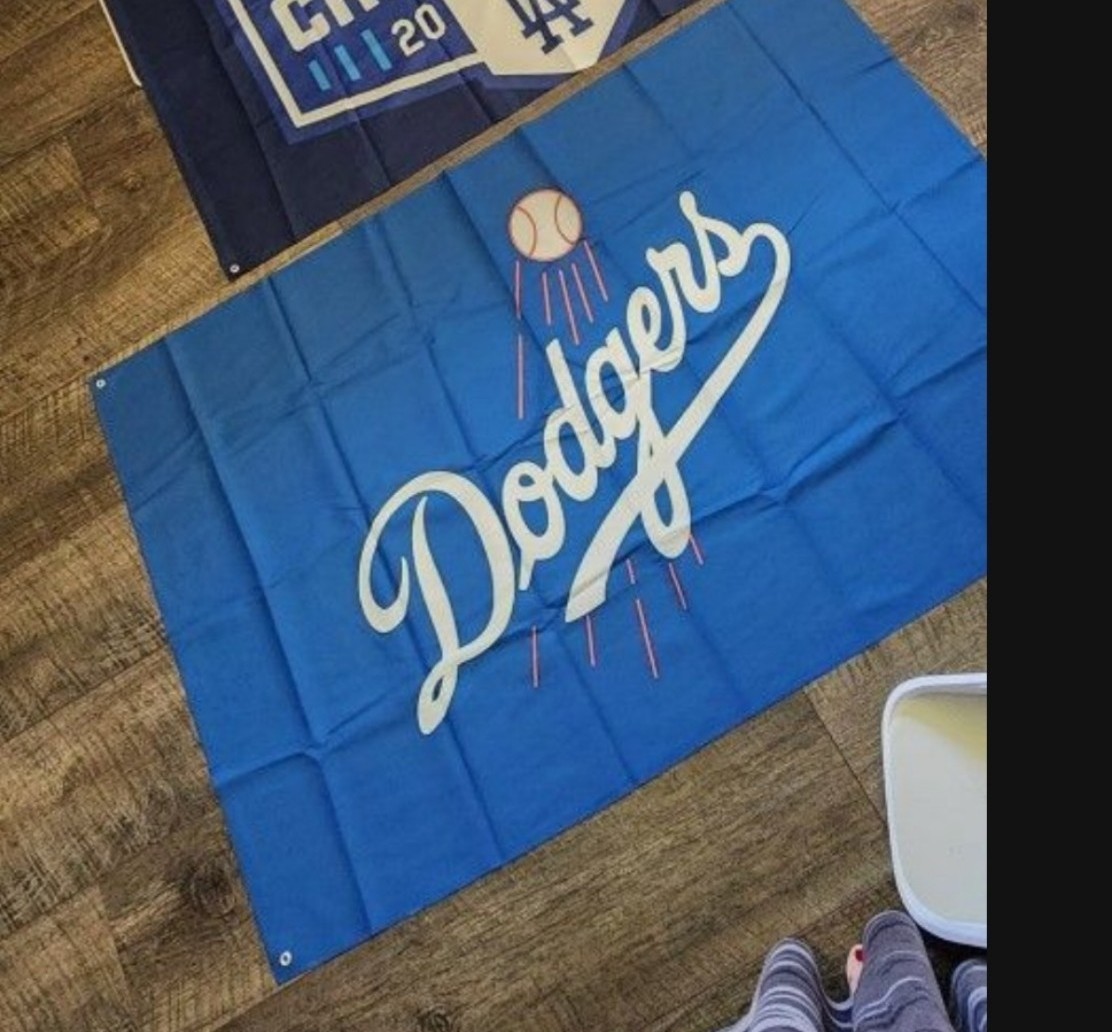 New LA Dodgers 3x5 flag