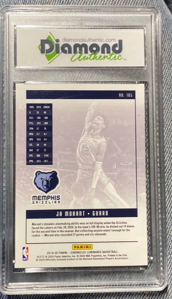 その他 ja morant new beginnings /49 gem mint 10 2019 Panini Hoops Ja Morant Rookie Card PSA 10 Gem Mint