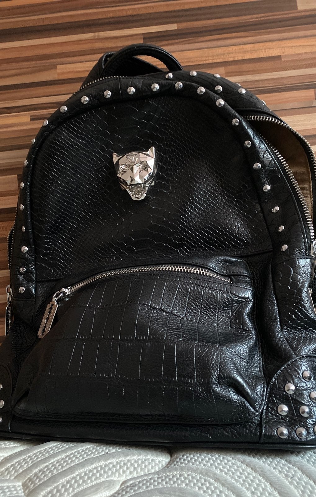 Philipp plein Leather backpack