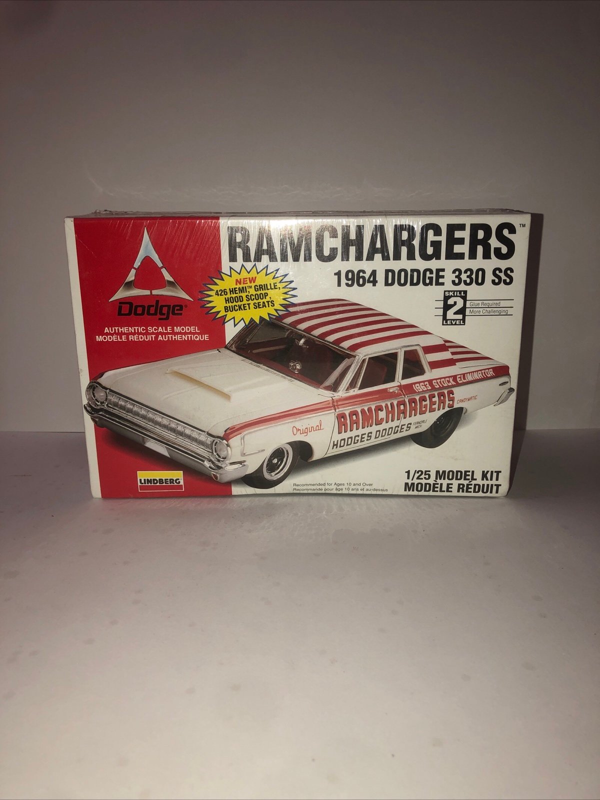 Lindberg Ramchargers 1964 Dodge 330 SS (Sealed Box)