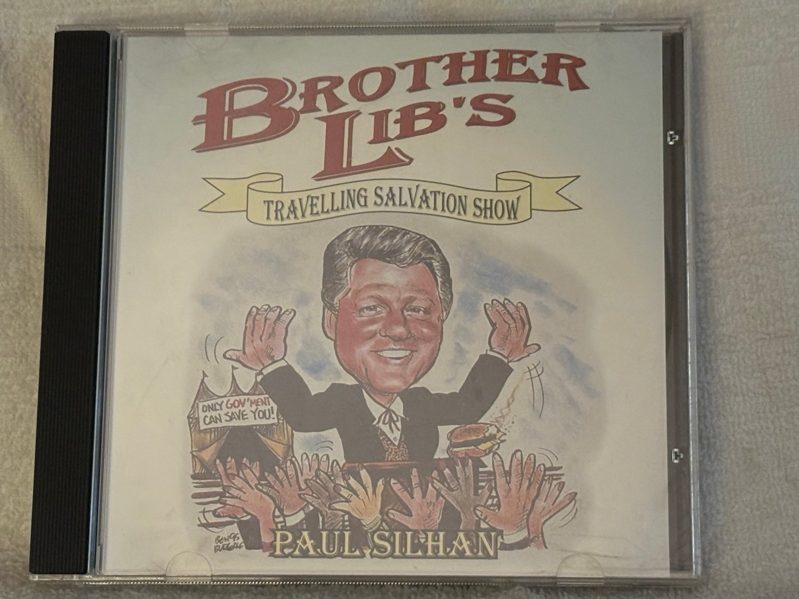 Paul silhan brother lib’s traveling salvation show Rare CD