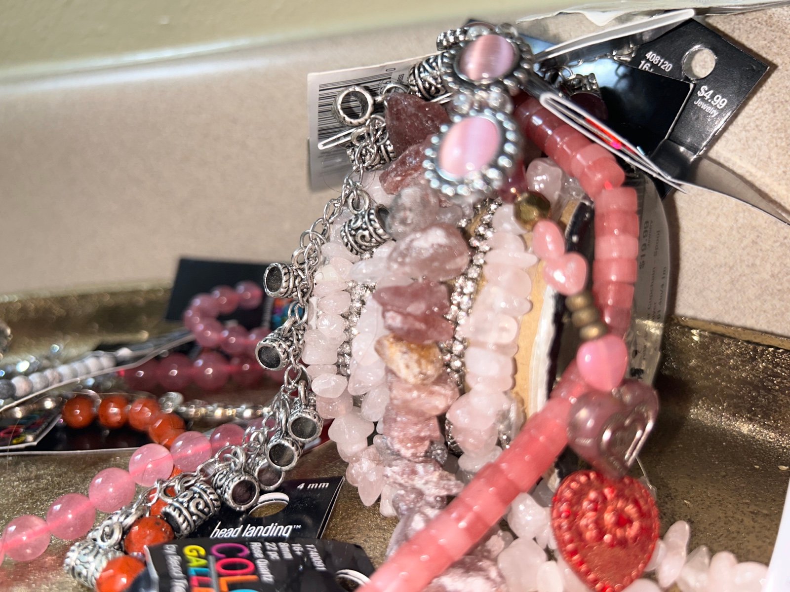 CRYSTAL BEAD SET FOR JEWEL MAKING