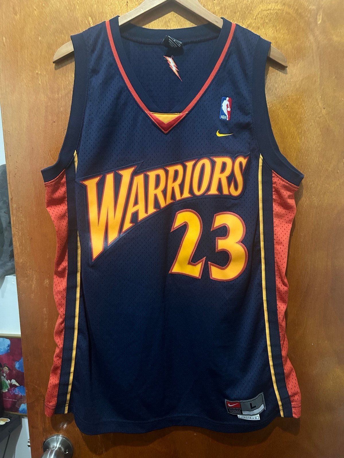 Vintage Rare Nike Golden State Warriors Jason Richardson Jersey
