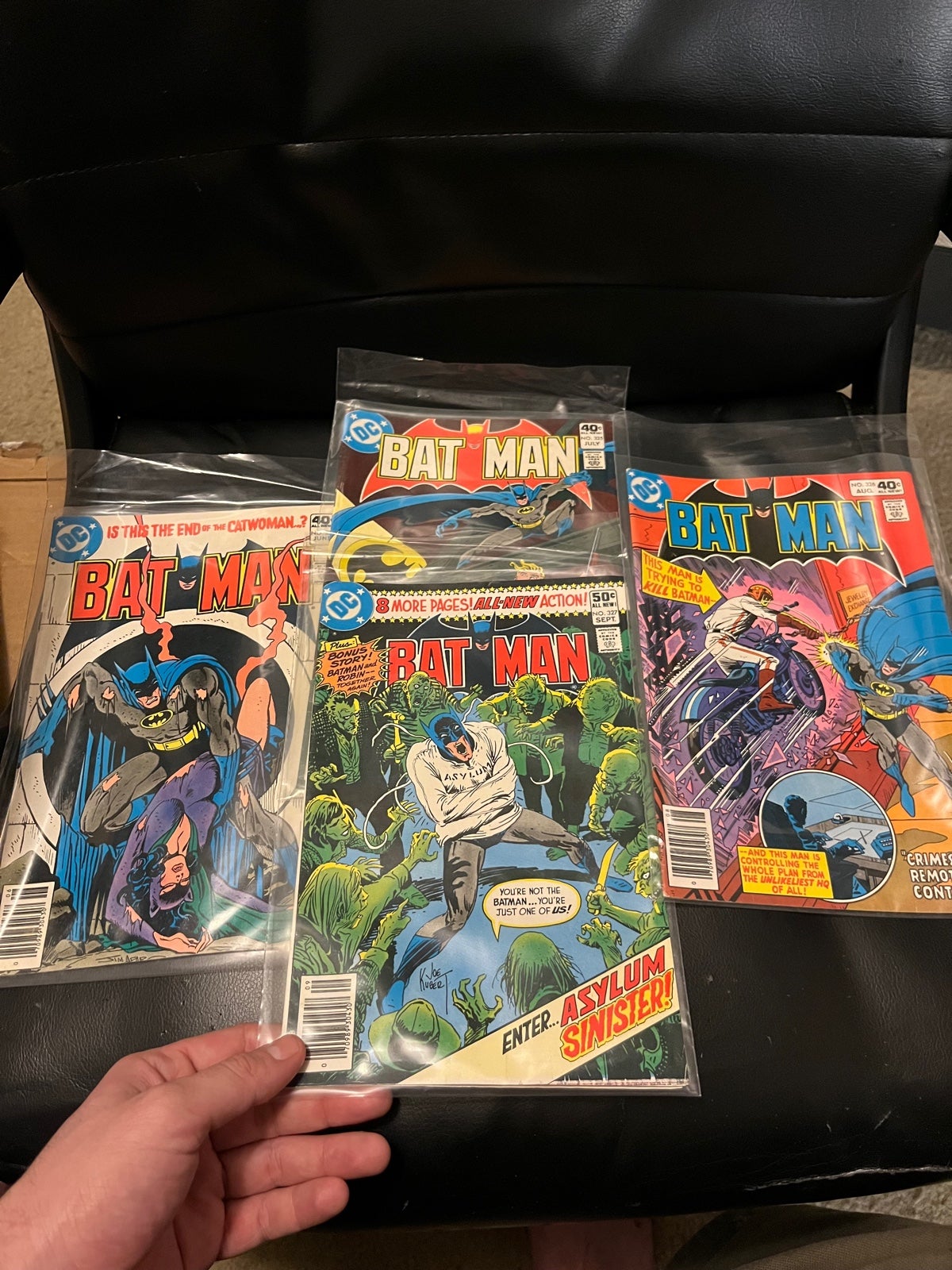 DC Comics Batman #324, #325, #326, #327