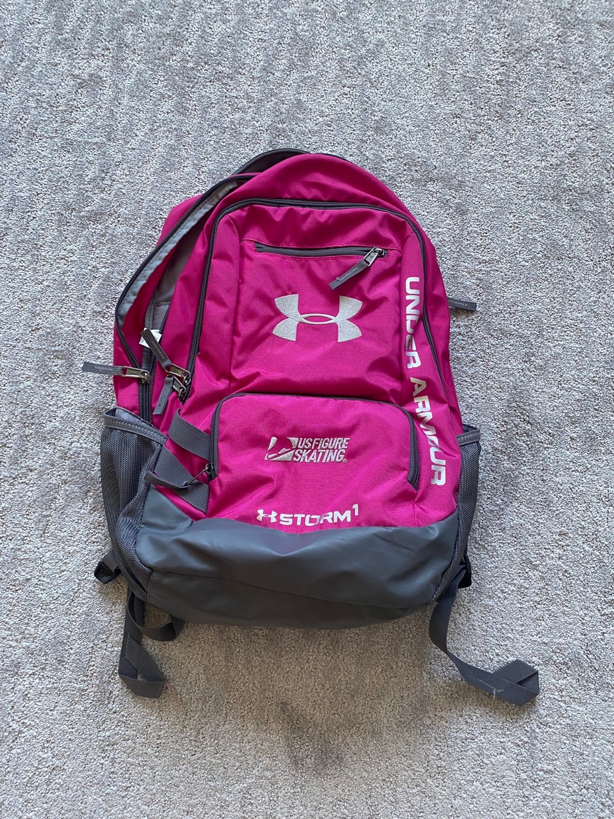 Sportswear Limited Edition Under Armour Storm1 USA Gymnastics Red White  Blue Backpack Bag