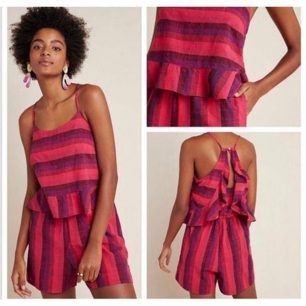 NWT Anthropologie Amadi Romper size XS