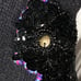 Free People Sweater Sequin Floral Wool Angora Black Small NWT New Y2K 2007 RARE