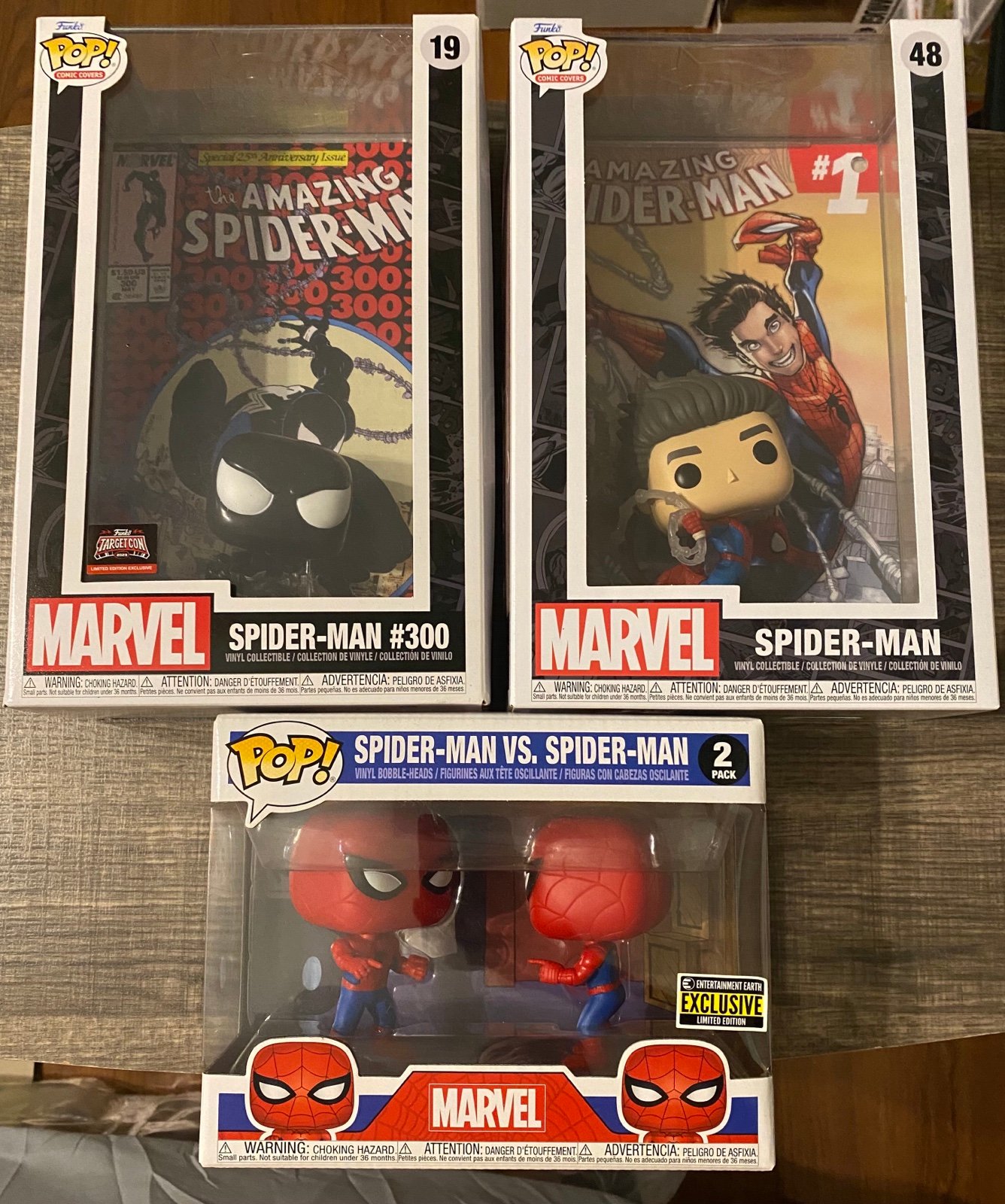 Spider-Man Funko Pops